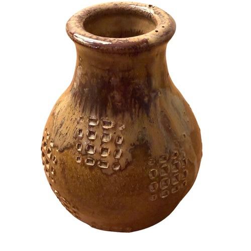 Fieberg studio pottery vase - fieberg,