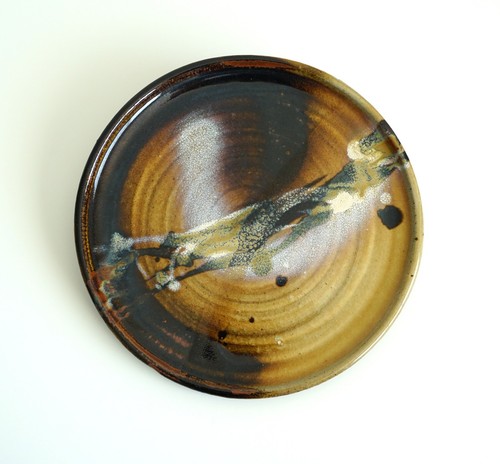 Stoneware plate studio art - studio,