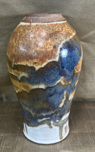 Vintage studio pottery vase - studio,
